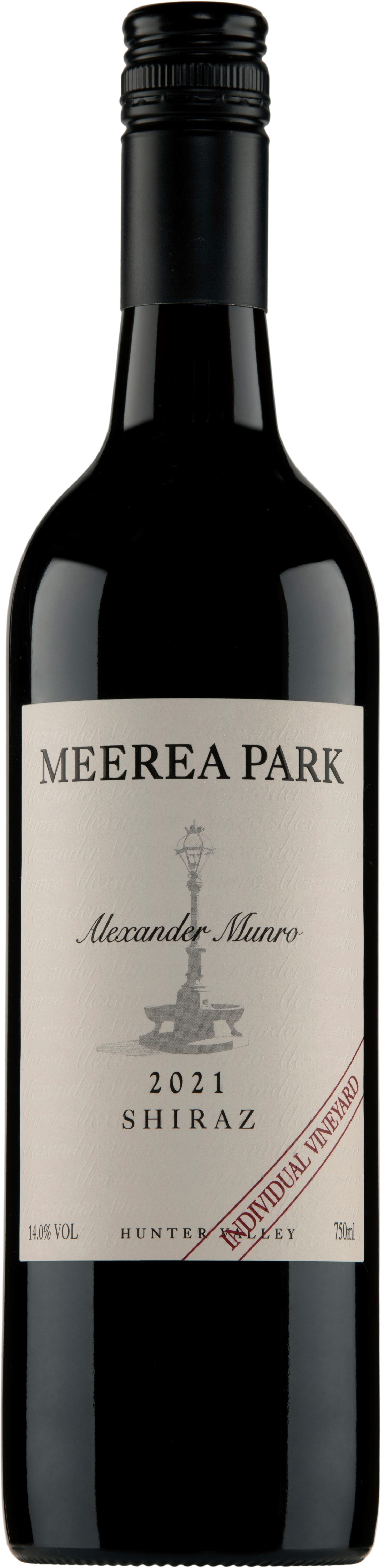 Meerea Park Alexander Munro Individual Vineyard Shiraz  2021 Hunter Valley